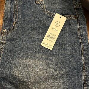 No Boundaries Classic Blue Denim Mini Skirt